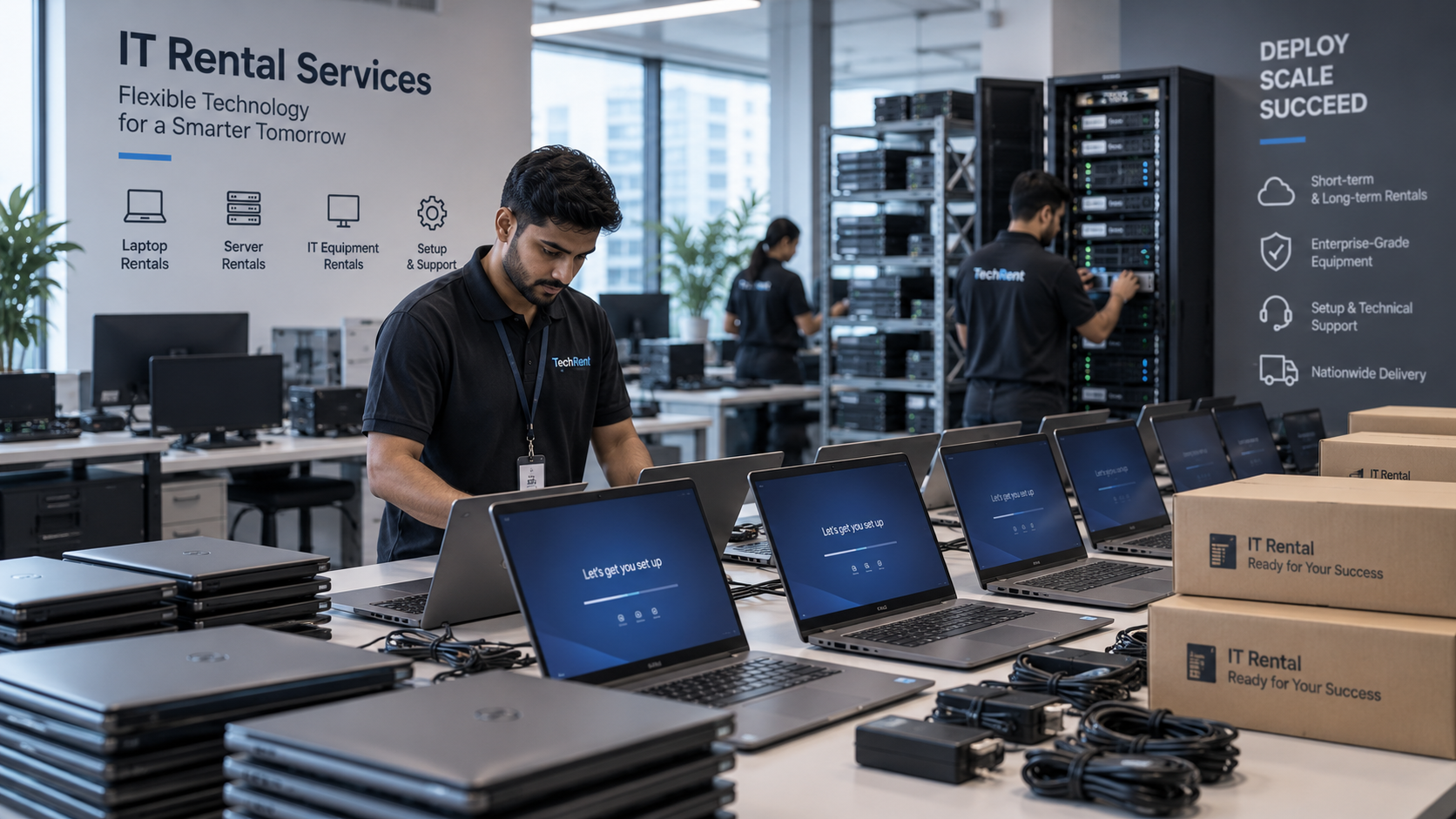 IT equipment rental solutions